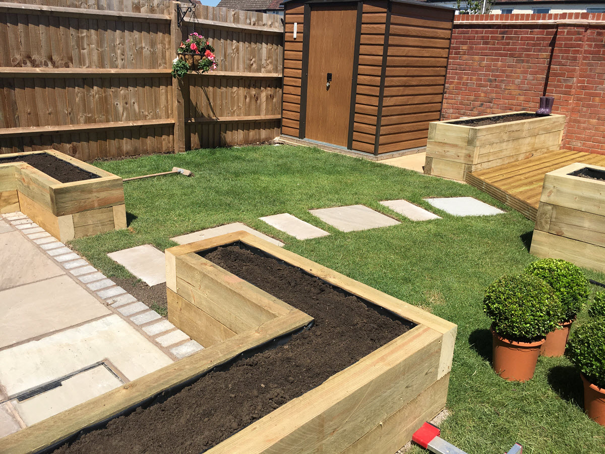 Decking and Raised Beds
