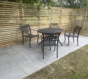 Stone Patio Area